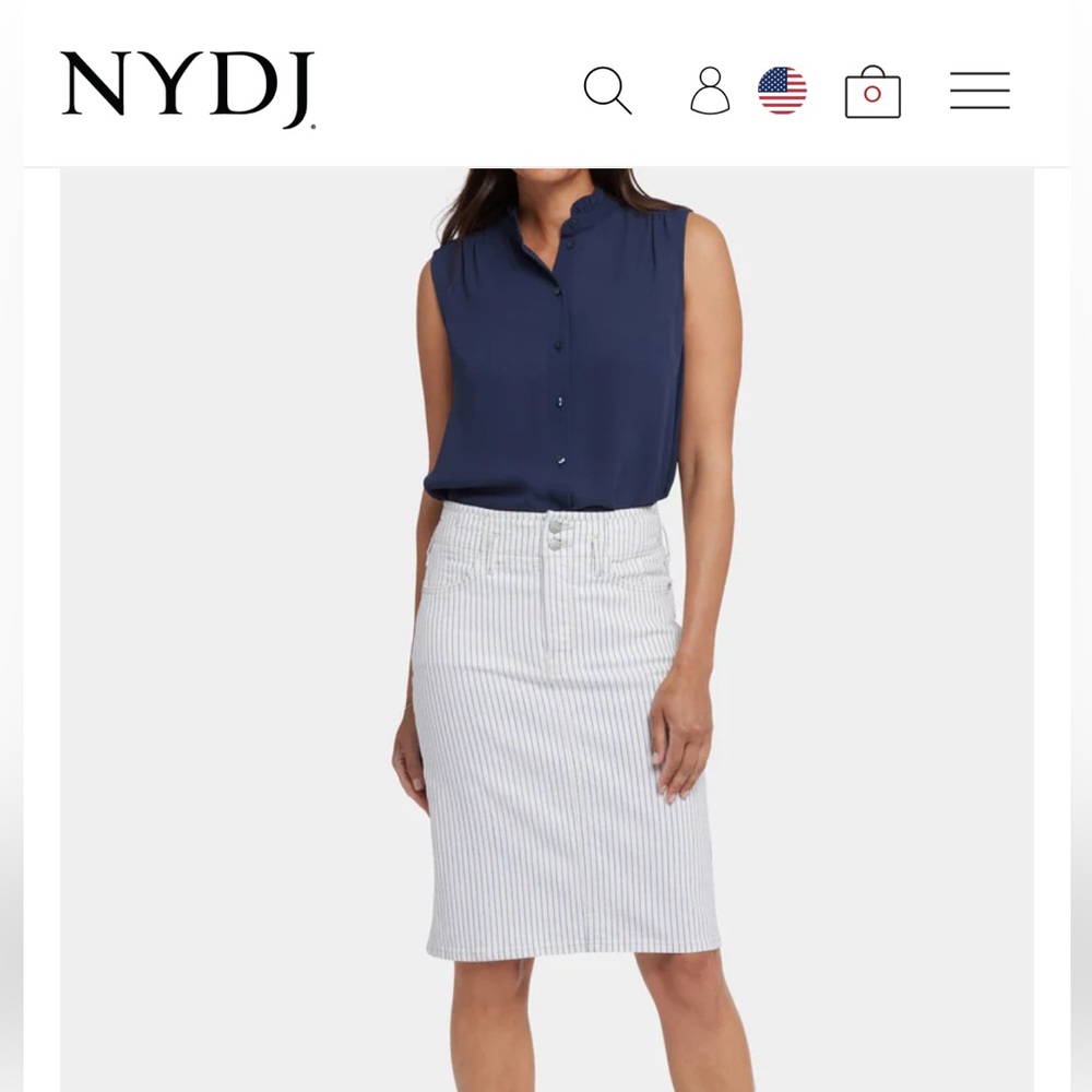 NWT NYDJ Skirt Hollywood Palencia